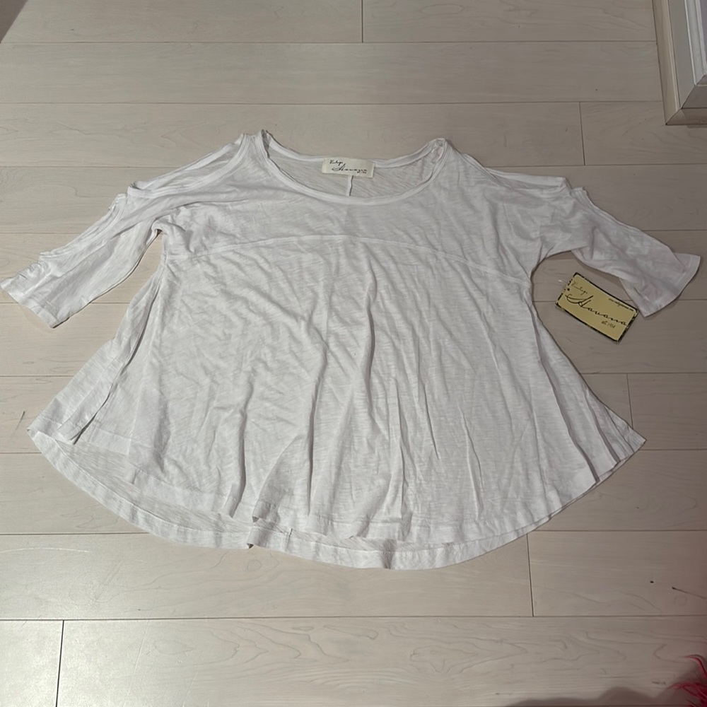 NWT Vintage Havana elbow sleeve tee - size L